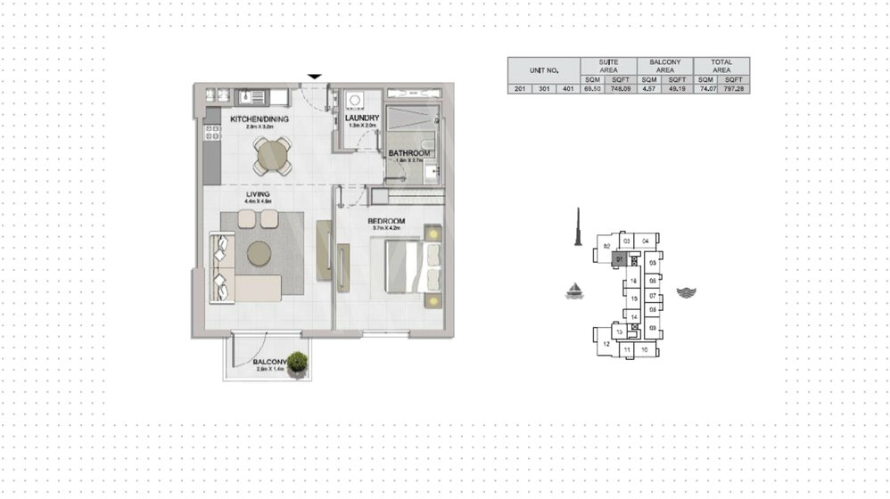 Apartments zum verkauf - für 912.200 $ kaufen – Bild 18