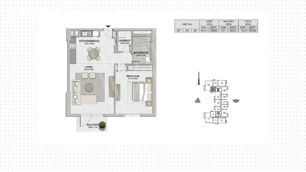 Apartamentos a la venta - Comprar para 729.700 $ — imagen 1