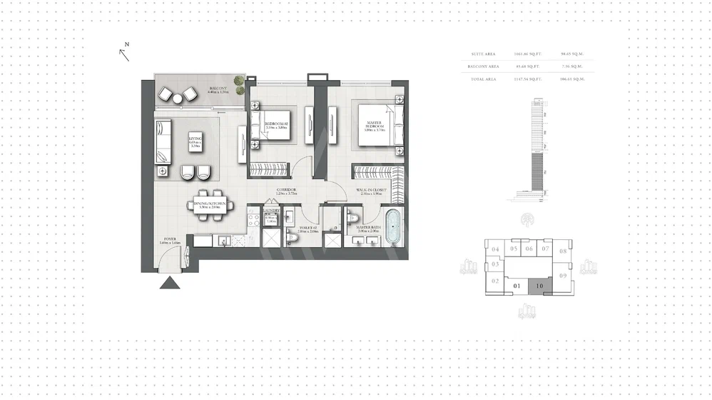 4906 stüdyo daire satın al - Dubai şehri, BAE – resim 13