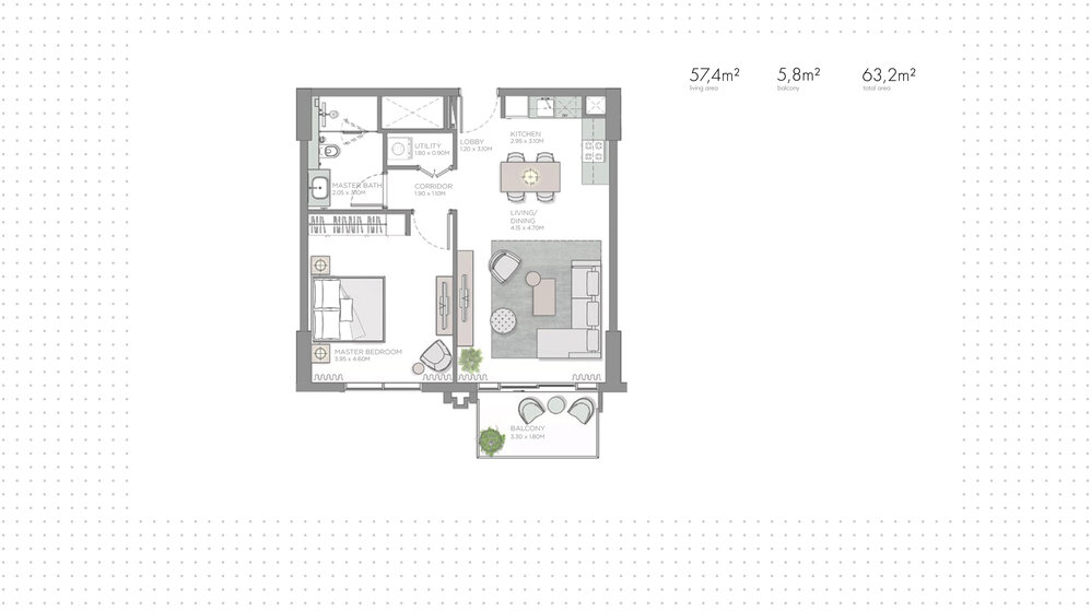 Compre 128 apartamentos  - City Walk, EAU — imagen 17