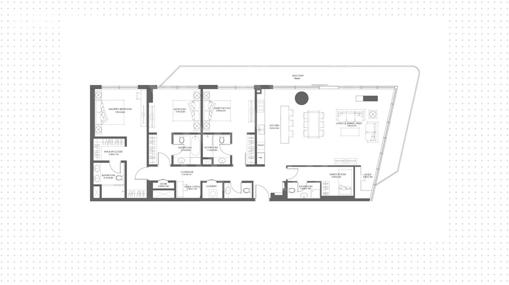 Apartamentos a la venta - Abu Dhabi - Comprar para 3.403.700 $ — imagen 1