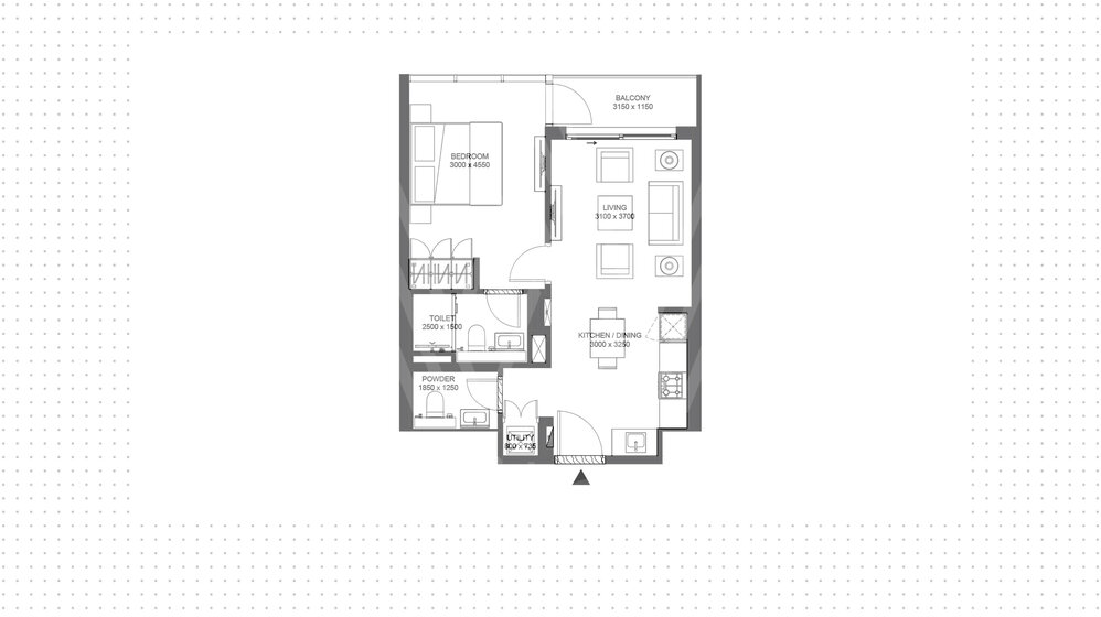 Compre 1411 apartamentos  - 1 habitación - EAU — imagen 25