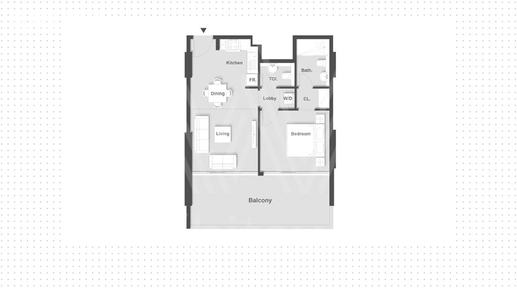 Apartamentos a la venta - City of Dubai - Comprar para 408.400 $ — imagen 1