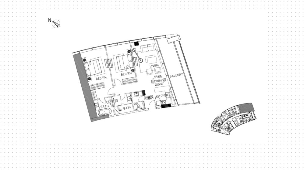 Immobilie kaufen - 2 Zimmer - Dubai, VAE – Bild 13