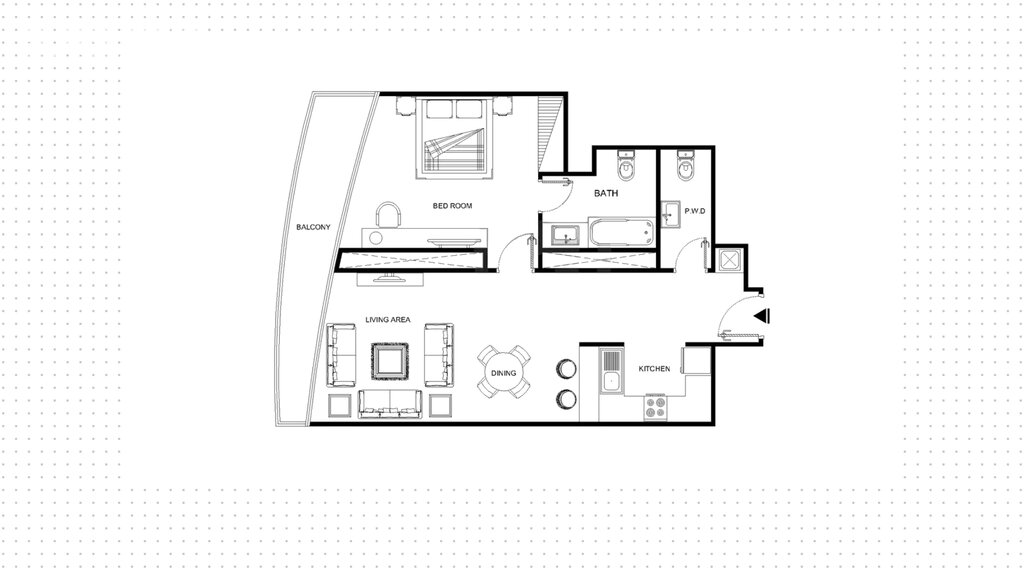 Апартаменты на продажу - Дубай - Купить за 449 300 $ - изображение 1