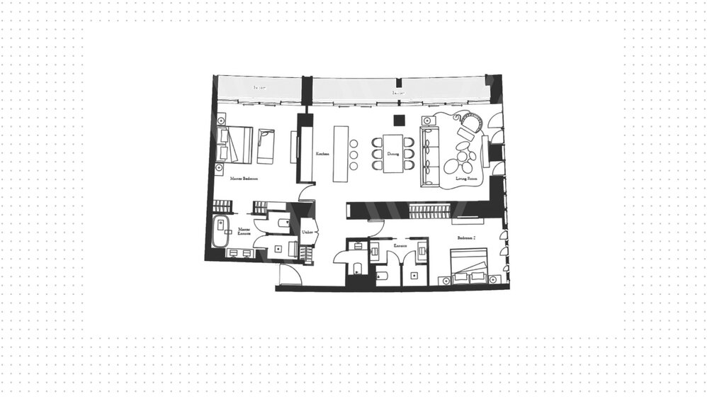 Immobilie kaufen - 2 Zimmer - Palm Jumeirah, VAE – Bild 28