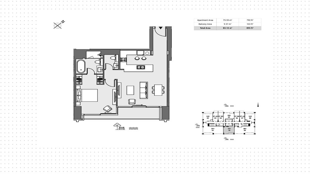 Compre una propiedad - 1 habitación - Business Bay, EAU — imagen 17
