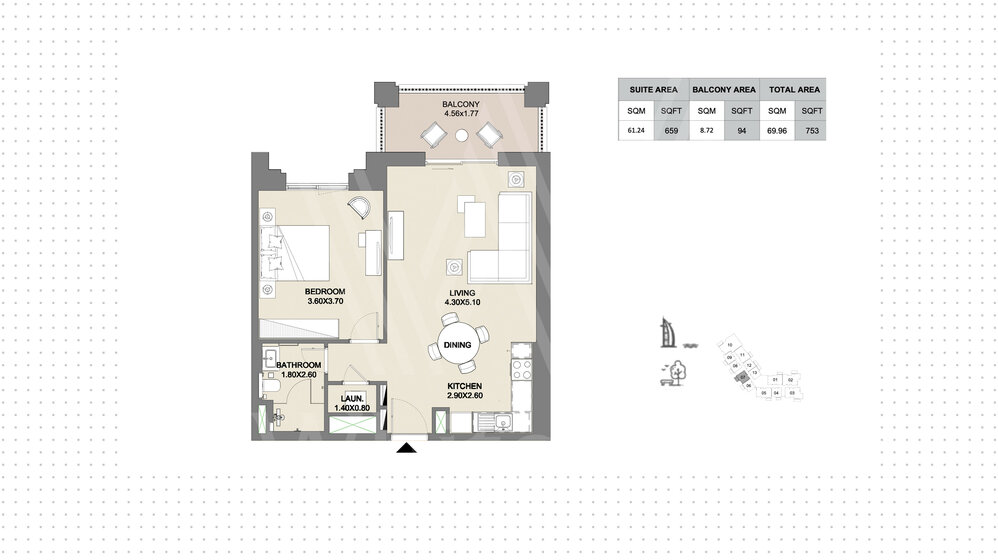 Apartamentos a la venta - Comprar para 675.204 $ — imagen 22