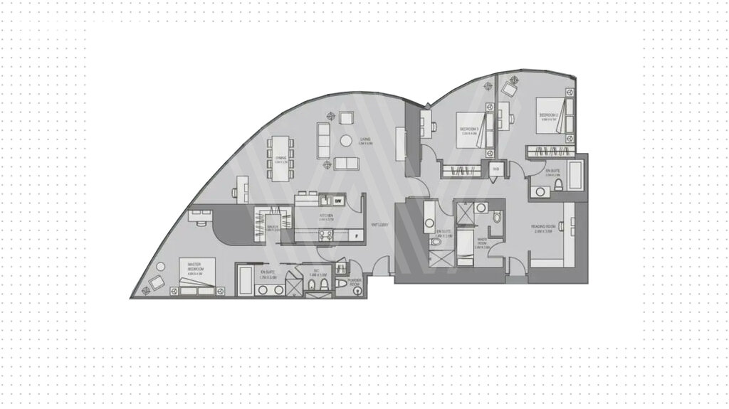 Apartamentos a la venta - Dubai - Comprar para 2.232.800 $ — imagen 1