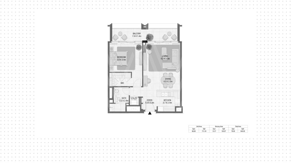 4914 stüdyo daire satın al - Dubai şehri, BAE – resim 5