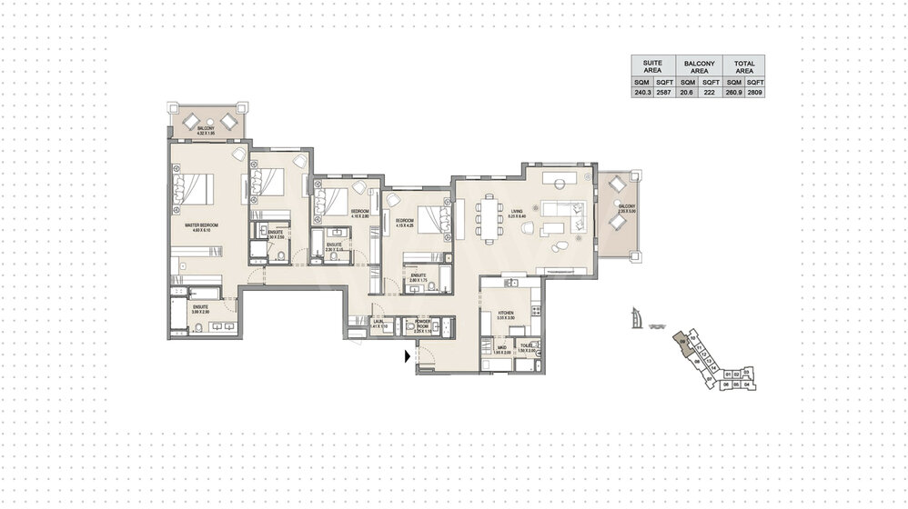 Compre 5596 apartamentos  - EAU — imagen 21