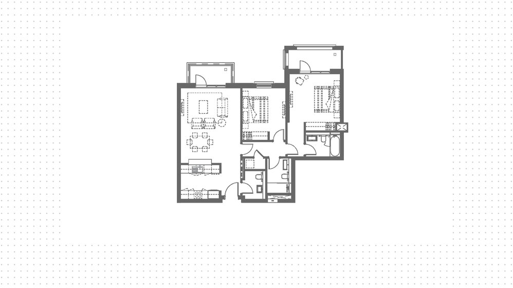 Immobilie kaufen - 2 Zimmer - Yas Island, VAE – Bild 1