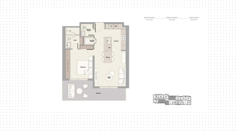 Купить 194 апартамента  - Sobha Hartland, ОАЭ - изображение 13