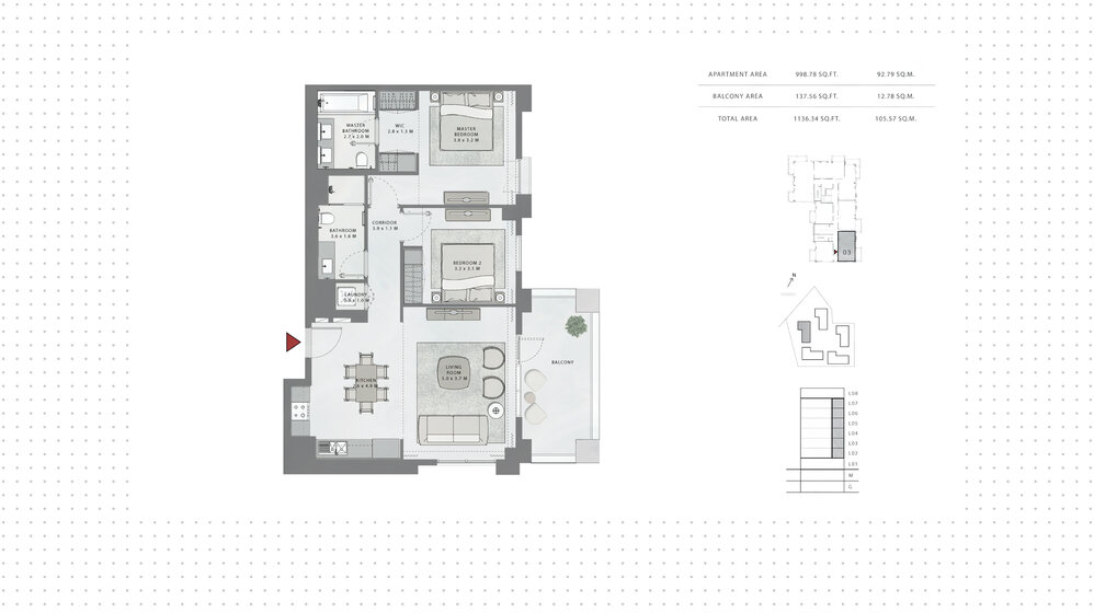 Apartamentos a la venta - Dubai - Comprar para 720.600 $ — imagen 11