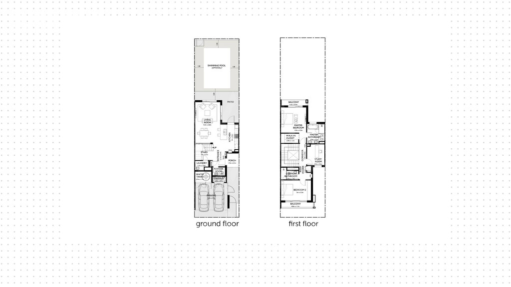 Ikiz villa satılık - Abu Dabi - $816.900 fiyata satın al – resim 1