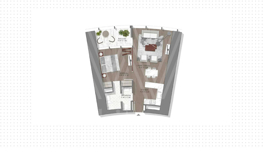 Compre 49 apartamentos  - 1 habitación - Al Safa, EAU — imagen 11