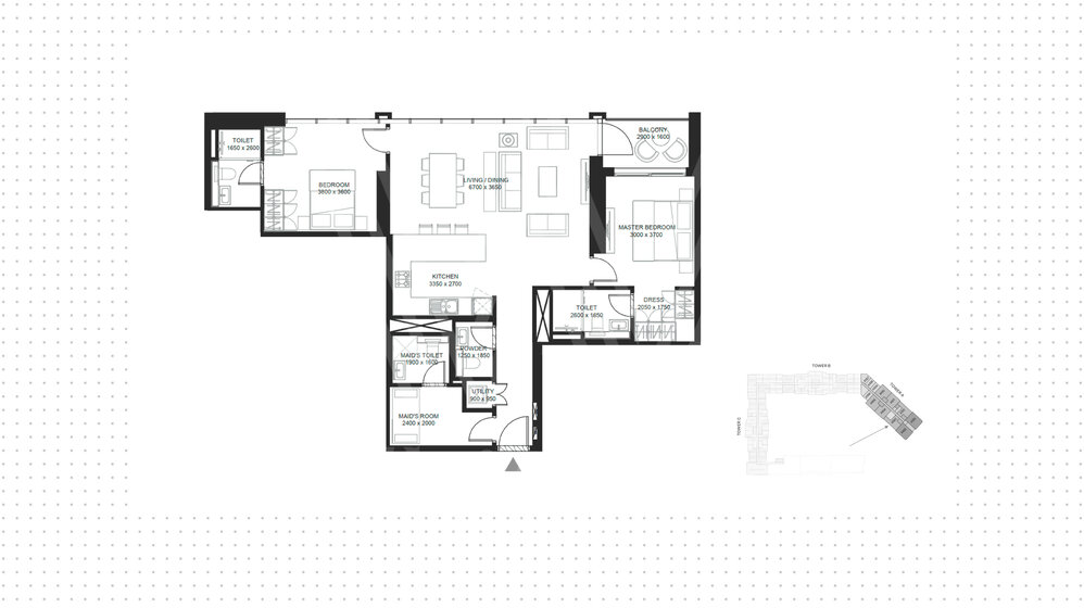 Acheter 190 appartements - Sobha Hartland, Émirats arabes unis – image 14