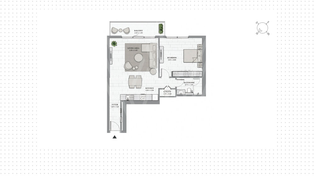 Immobilie kaufen - 1 Zimmer - Dubai, VAE – Bild 17