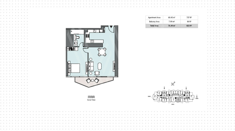 1184 stüdyo daire satın al  - 1 odalı - Dubai, BAE – resim 5