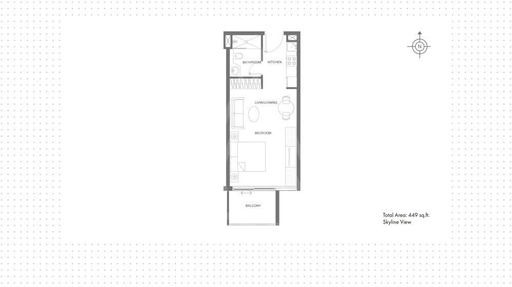 Stüdyo daireler satılık - Dubai şehri - $307.650 fiyata satın al – resim 14