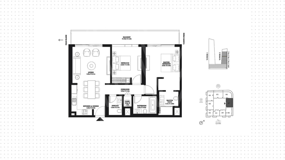 Acheter un bien immobilier - 2 pièces - City of Dubai, Émirats arabes unis – image 13