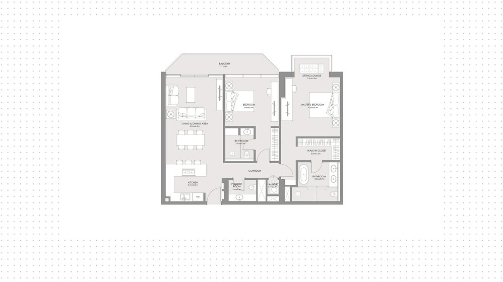 Immobilie kaufen - 2 Zimmer - Saadiyat Island, VAE – Bild 16