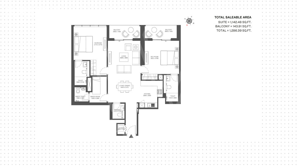 Stüdyo daireler satılık - Dubai - $729.700 fiyata satın al – resim 1