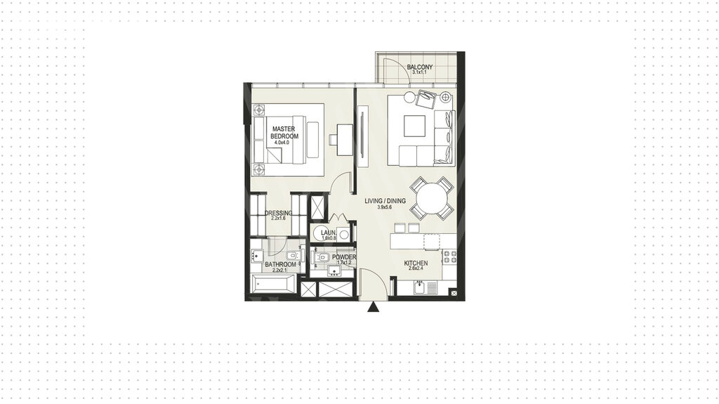 Apartamentos a la venta - Dubai - Comprar para 490.100 $ — imagen 1