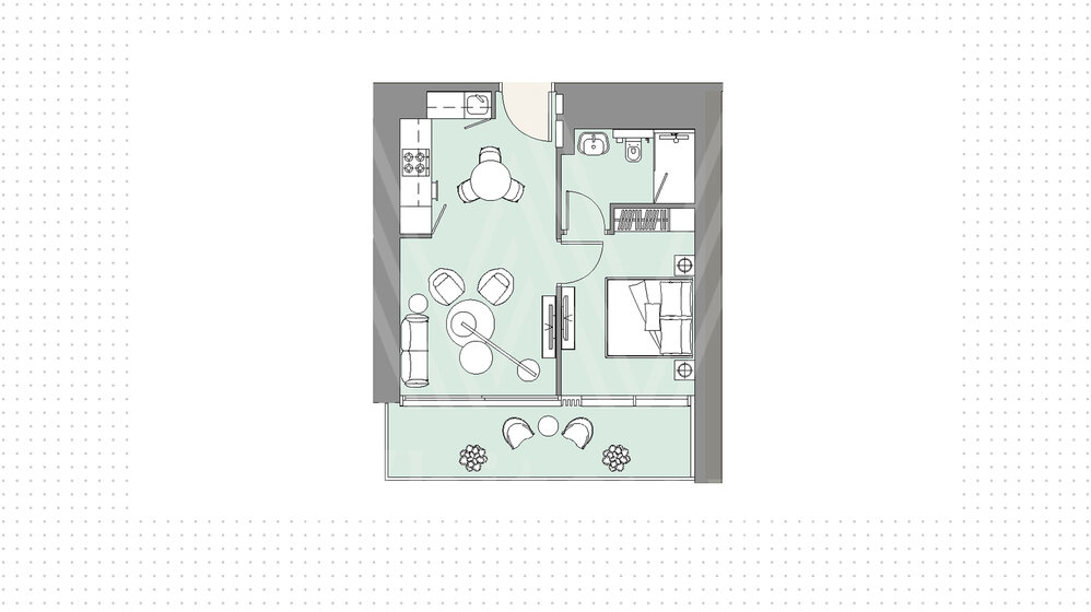 138 Wohnungen kaufen  - 1 Zimmer - Business Bay, VAE – Bild 22