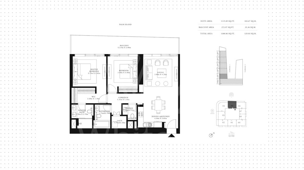 5359 stüdyo daire satın al - BAE – resim 5