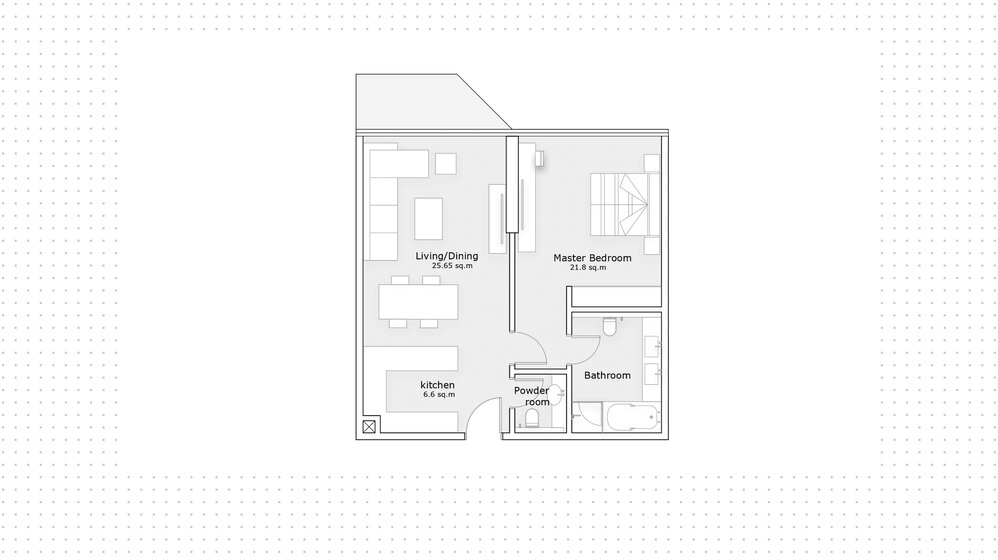 Immobilie kaufen - 1 Zimmer - Yas Bay, VAE – Bild 19