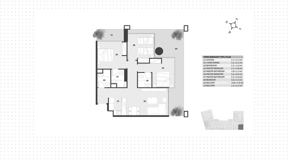 338 Wohnungen kaufen  - 3 Zimmer - VAE – Bild 18