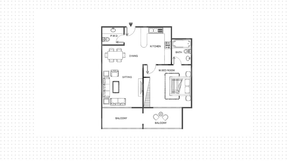 Immobilie kaufen - 1 Zimmer - Jumeirah Lake Towers, VAE – Bild 5