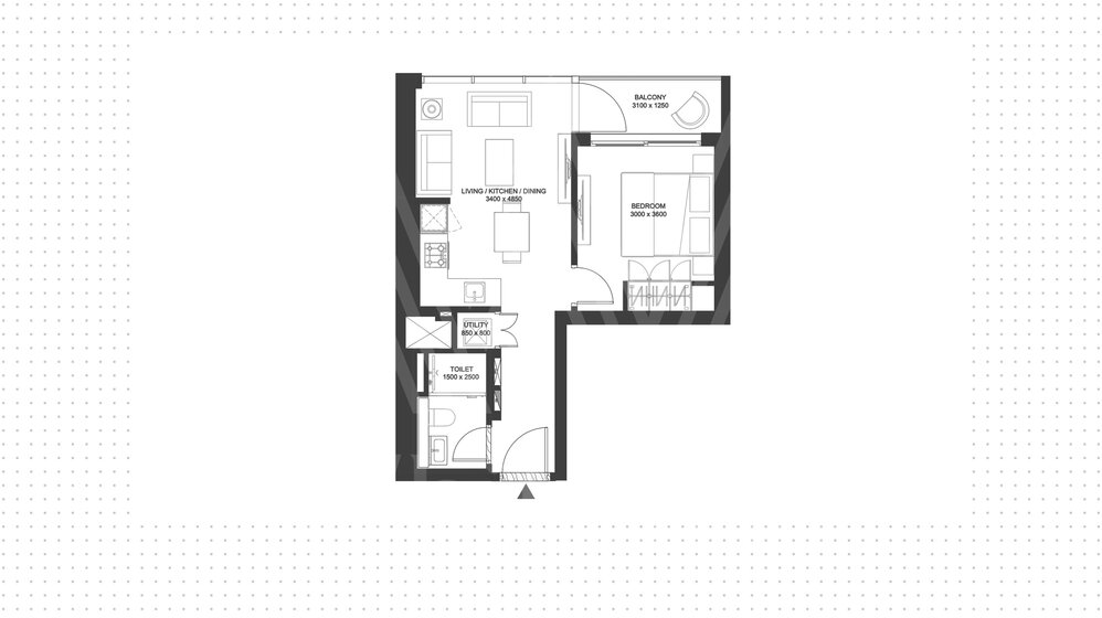 Immobilie kaufen - 1 Zimmer - Dubai, VAE – Bild 5