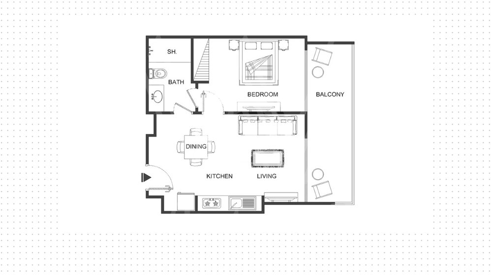 1411 stüdyo daire satın al - 1 odalı - BAE – resim 17