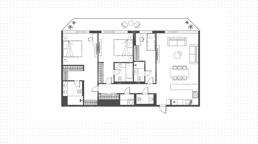 Immobilie kaufen - 3 Zimmer - Saadiyat Island, VAE – Bild 7