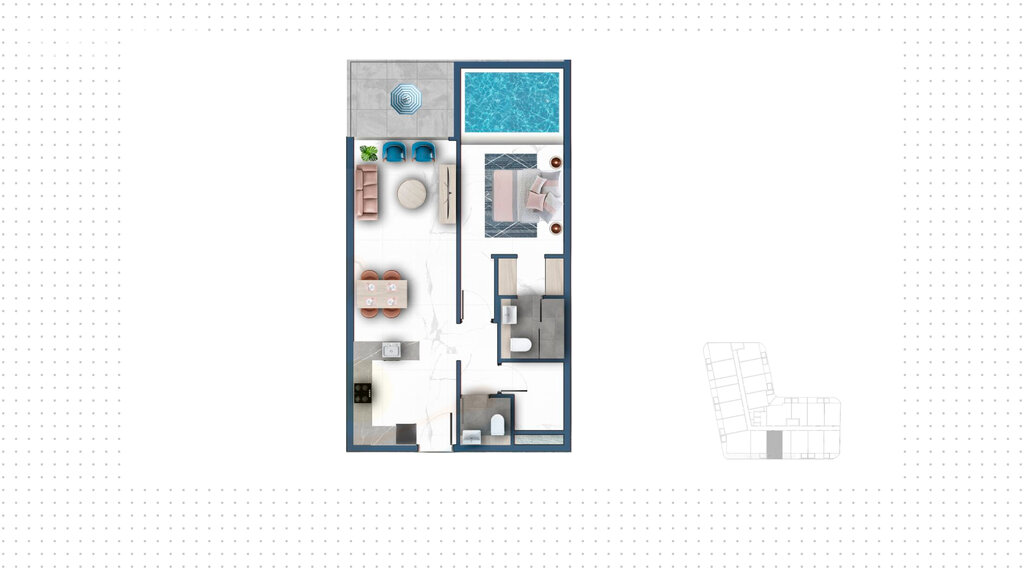 Apartamentos a la venta - Dubai - Comprar para 336.200 $ — imagen 1