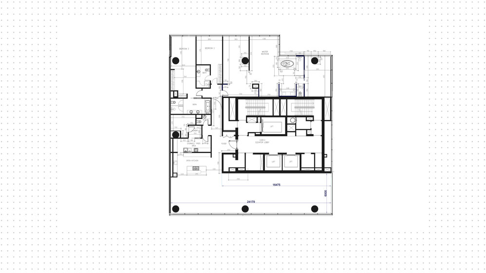 Compre 340 apartamentos  - 3 habitaciones - EAU — imagen 15