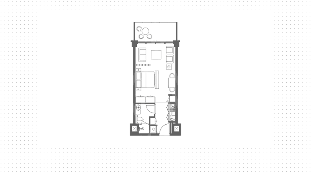 Immobilie kaufen - 1 Zimmer - Yas Island, VAE – Bild 1
