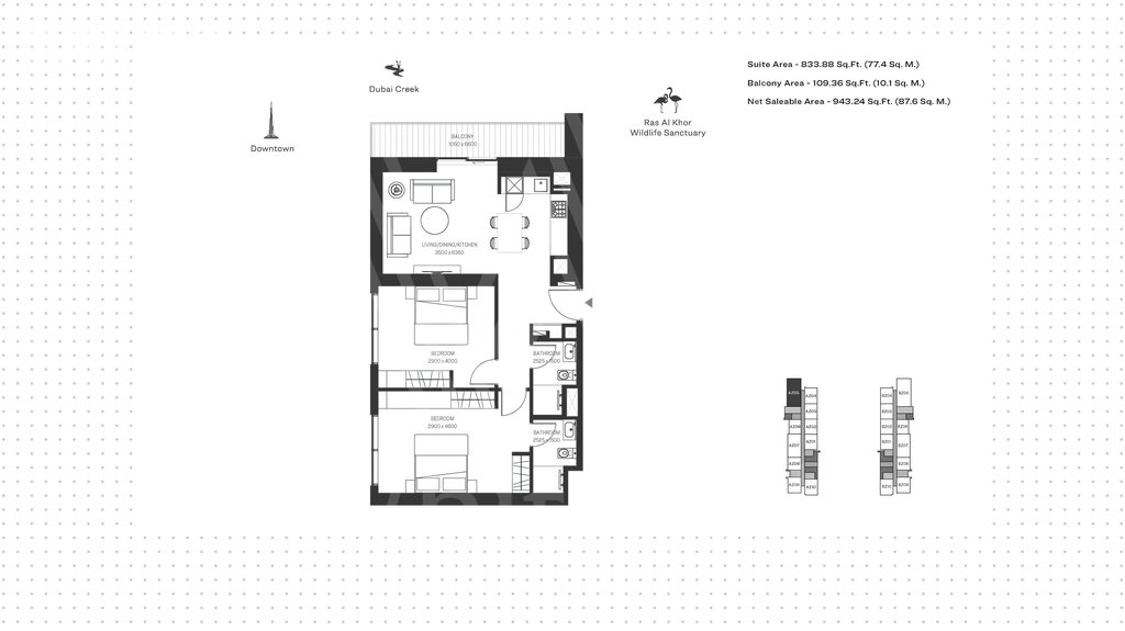 Apartamentos a la venta - Dubai - Comprar para 599.000 $ — imagen 1