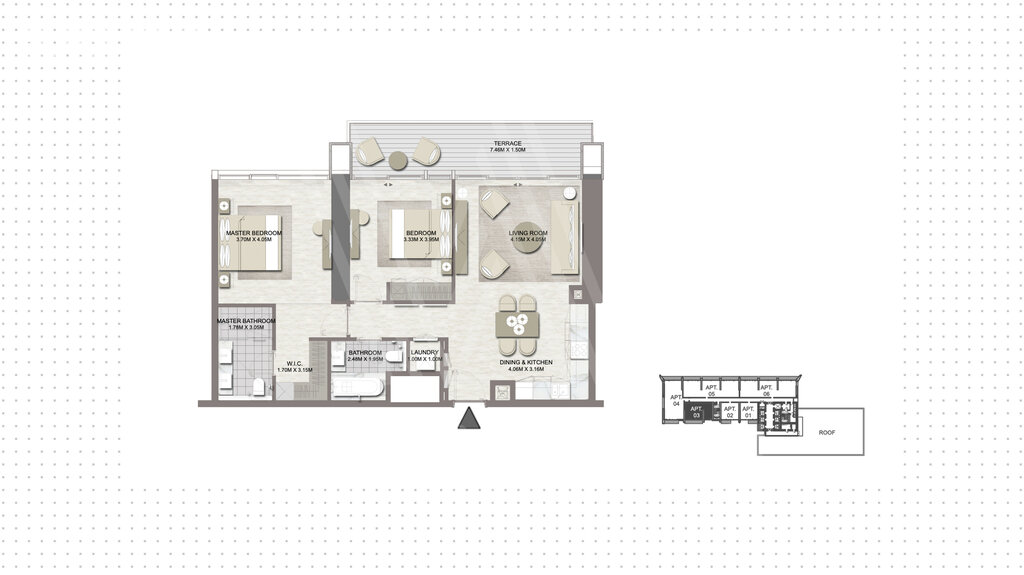 Stüdyo daireler satılık - Dubai - $912.200 fiyata satın al – resim 1