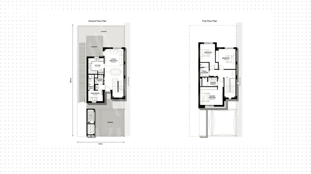 Ikiz villa satılık - Abu Dabi - $667.100 fiyata satın al – resim 1