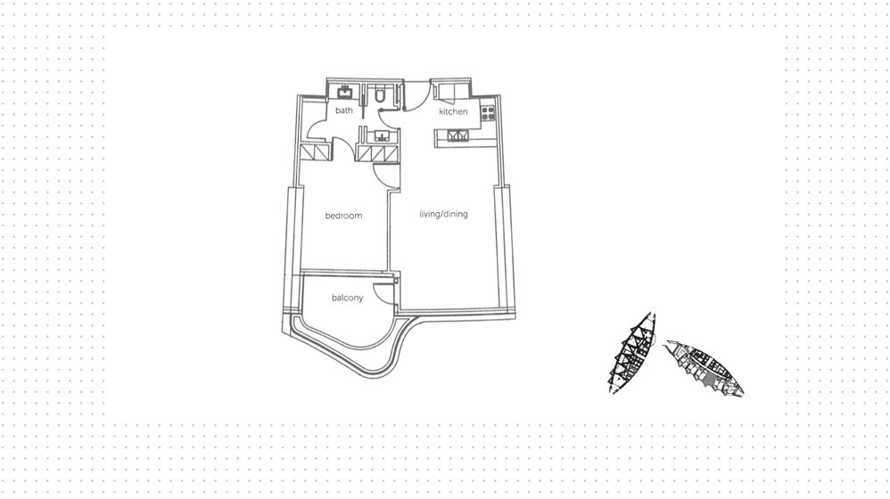 Купить 9 апартаментов - 1 комнатные - Al Wasl, ОАЭ - изображение 13