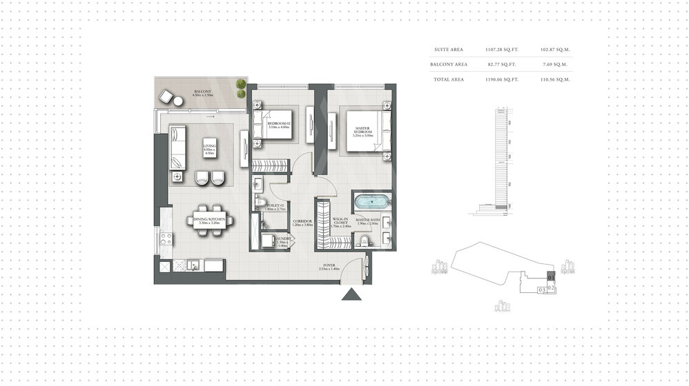 Acheter 369 appartements - Dubai Marina, Émirats arabes unis – image 29