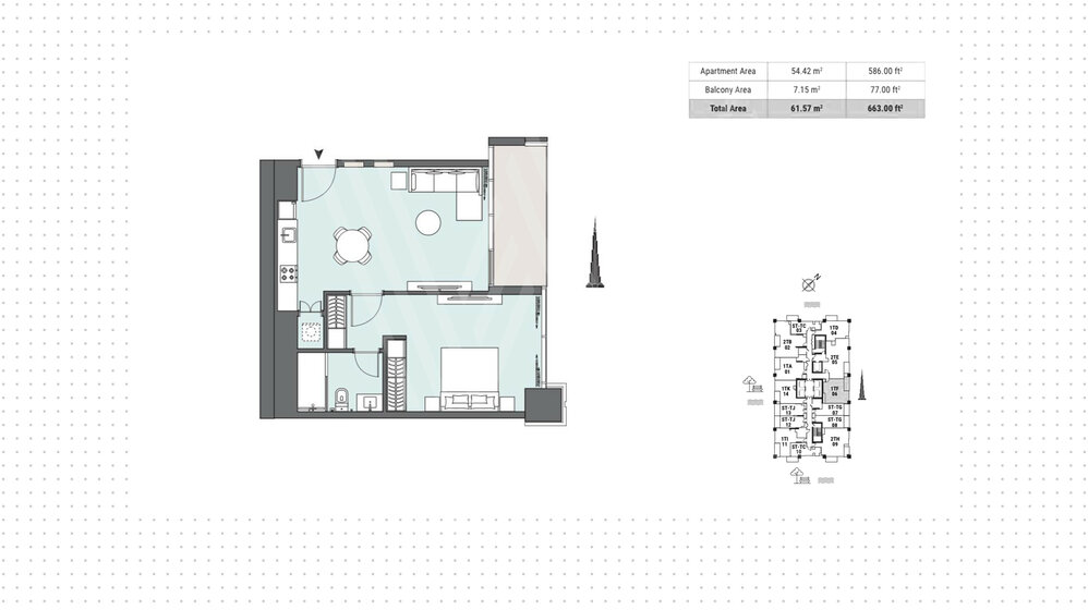 Apartamentos a la venta - Dubai - Comprar para 476.500 $ — imagen 22