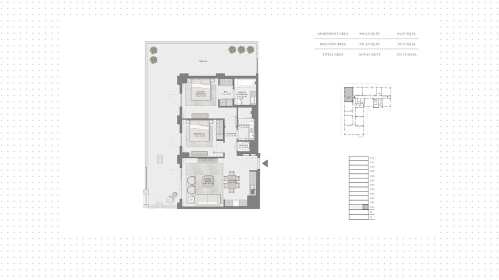 Immobilie kaufen - 1 Zimmer - Dubai Creek Harbour, VAE – Bild 17