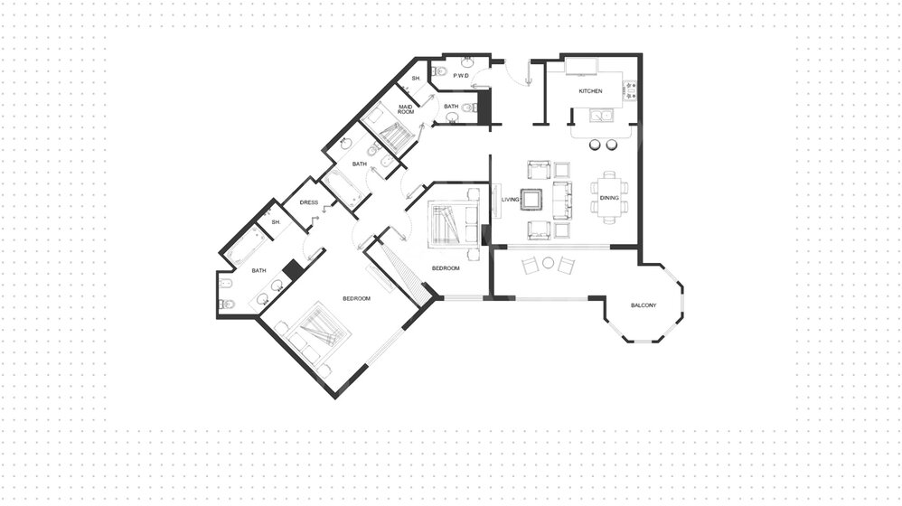 4910 stüdyo daire satın al - Dubai şehri, BAE – resim 13