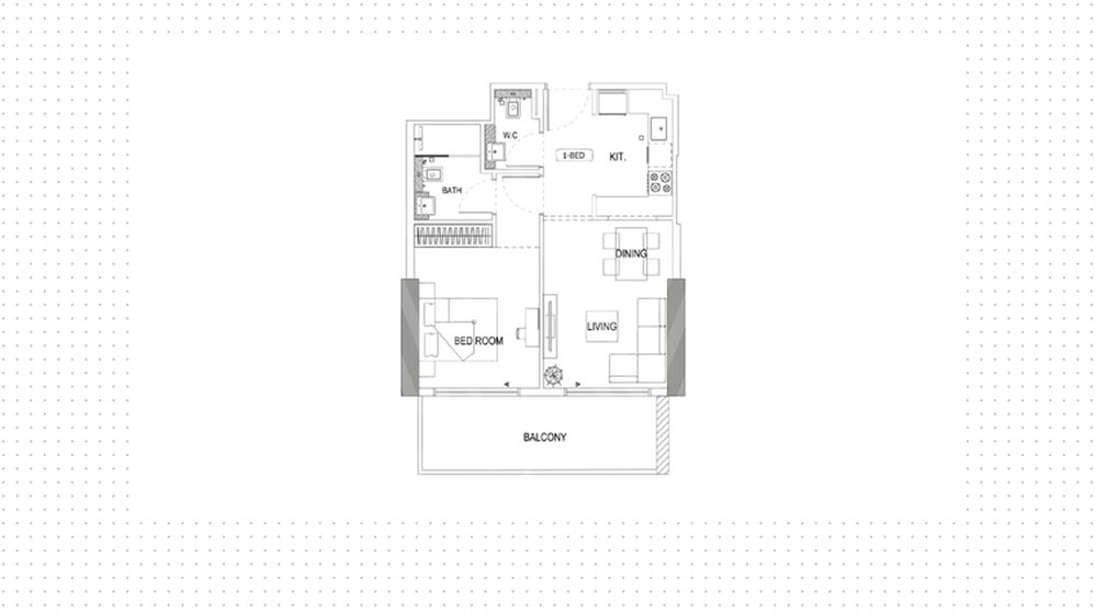 32 Wohnungen kaufen  - 1 Zimmer - Jumeirah Village Circle, VAE – Bild 27