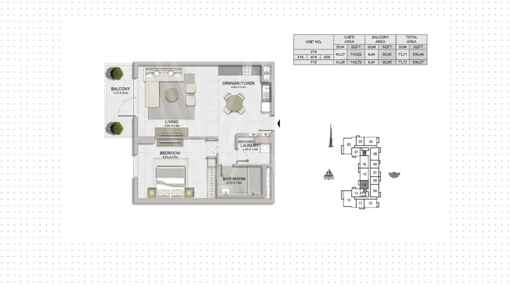 Compre 4913 apartamentos  - Dubai, EAU — imagen 21