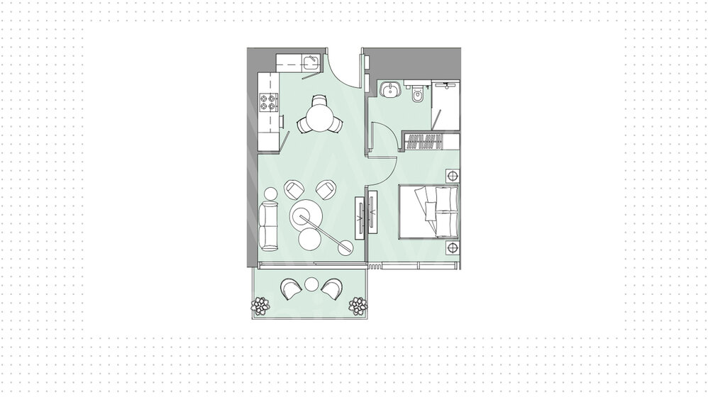 138 Wohnungen kaufen  - 1 Zimmer - Business Bay, VAE – Bild 21